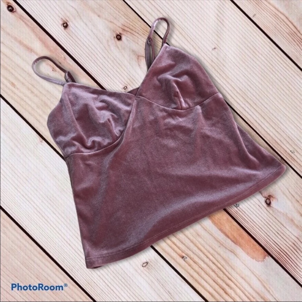 Wild Fable XS crushed velvet tank